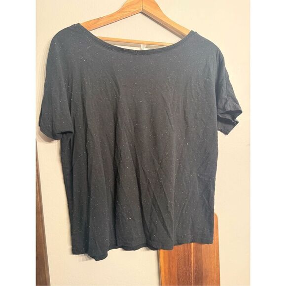 Bella Womens Black Speckled Utah National Park Mixtape Cassette T-Shirt Small - Picture 2 of 4